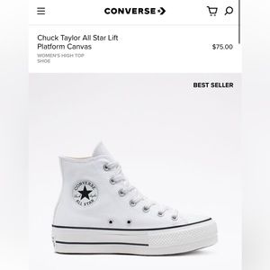 Converse Chuck Taylor All Star Lift Platform Canvas